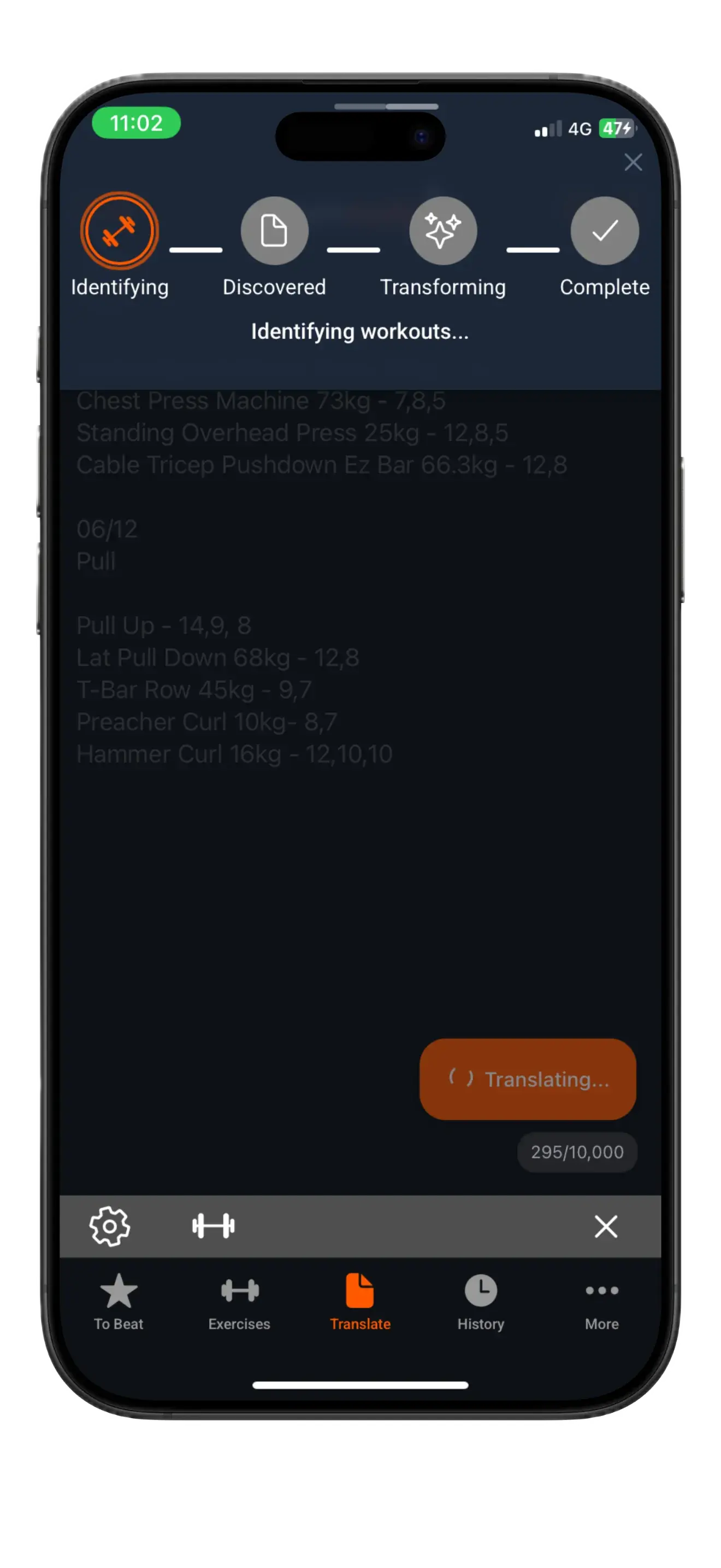 Translation stepper