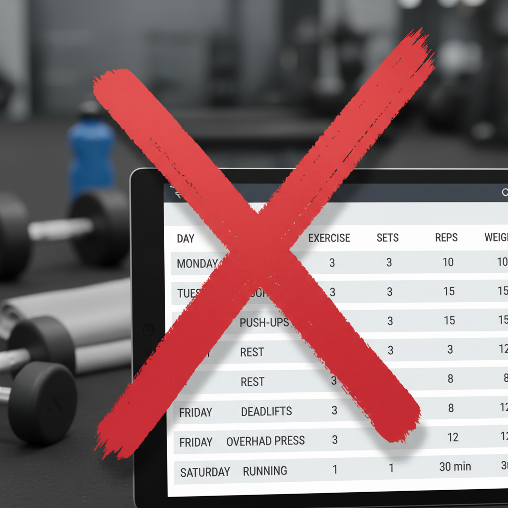 Track Progressive Overload Without Complex Spreadsheets